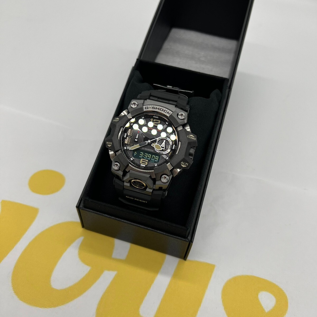 Pre-owned Casio G-shock Gwg-b1000-1ajf Master Of Land Mudmaster Watch From Jp