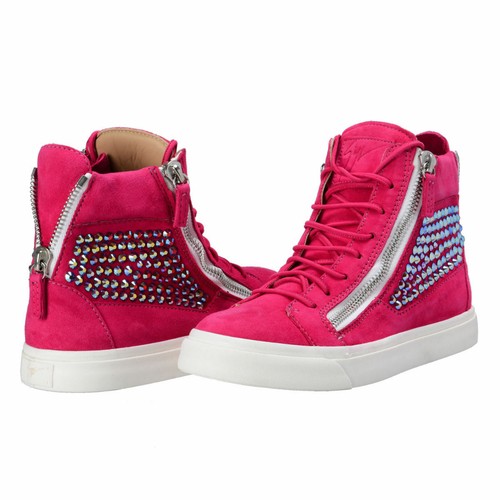 Pre-owned Giuseppe Zanotti Fashion Sneakers Shoes 5 6 6.5 7 7.5 8 8.5 9 9.5 10 11 11.5 12 In Pink