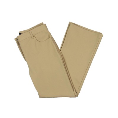

Женские трикотажные классические брюки с высокой посадкой Theory BHFO 7562, Camel, M0104213