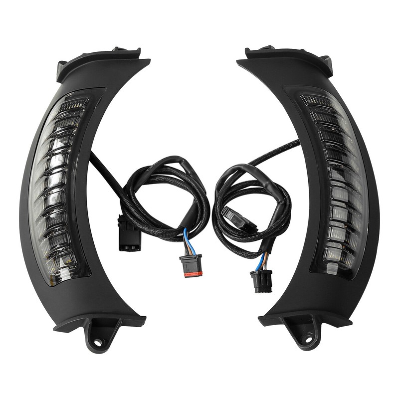 LED Side Marker Turn Signal  Light Fit For Harley Davidson Road Glide FLTR 15-23