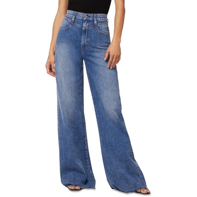 

Joes Womens Denim Released-Hem Широкие джинсы с высокой посадкой BHFO 3731, Windward, CR7NWA5292