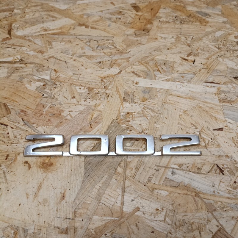 Original Bmw Neue Klasse 2002 Modellbezeichnung Emblem Badge Schriftzug 
