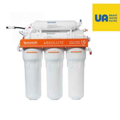 ECOSOFT ABSOLUTE REVERSE OSMOSIS SYSTEM WITH MINERALIZER 6 STAGES