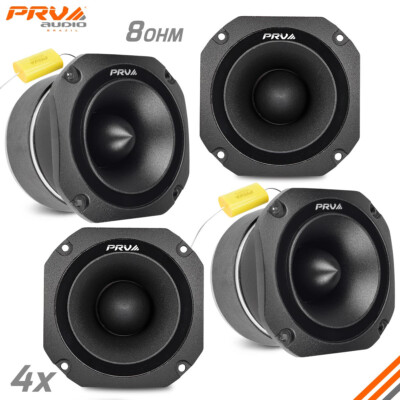 4x PRV Audio TW700Ti Bullet 4  Pro Audio Super Tweeters 8 Ohms Titanium 960W