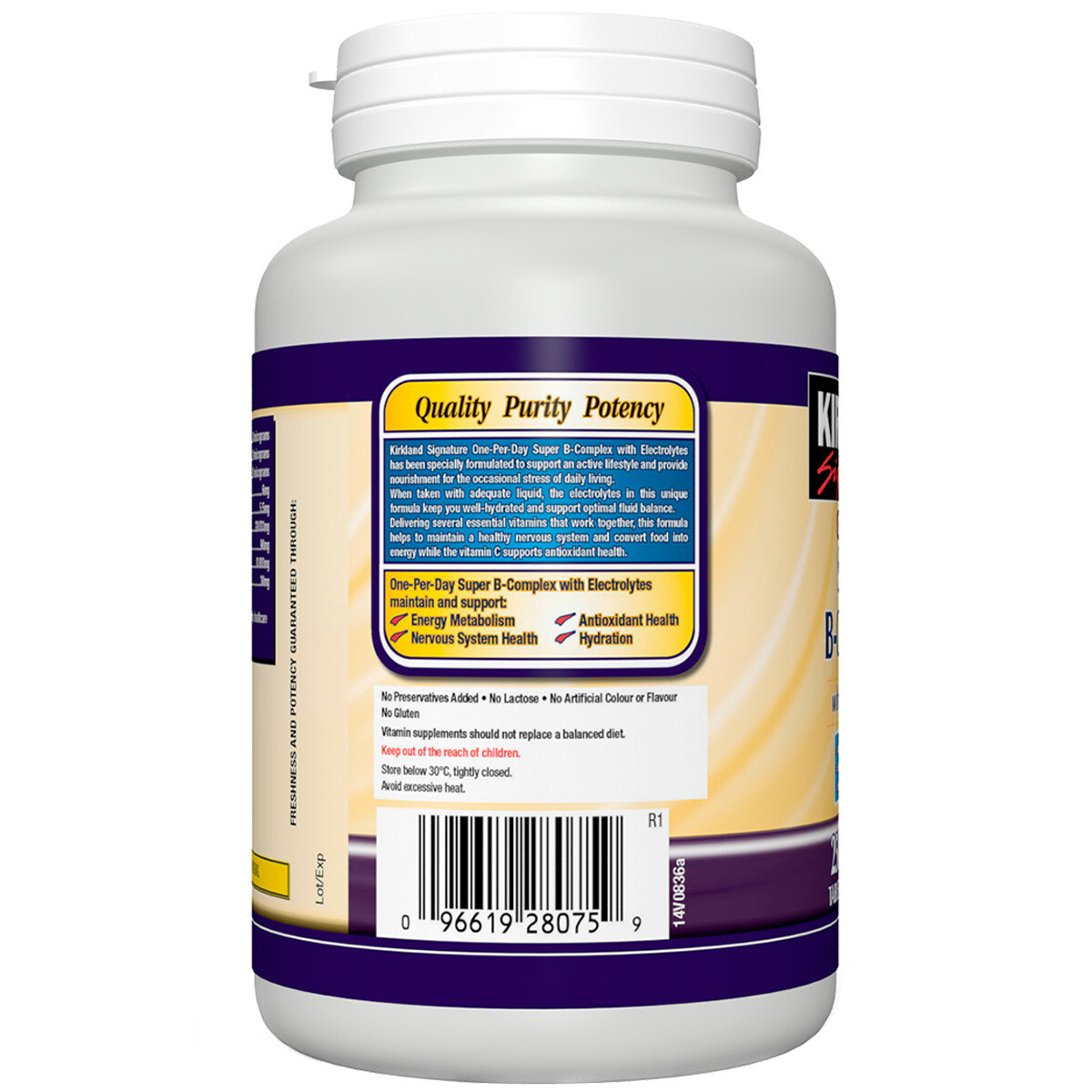 Super Vitamin B Complex Electrolyte Support Energy Metabolism