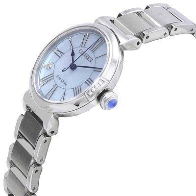 Pre-owned Citizen L Mae Mop Dial Ladies Watch Em1060-52n