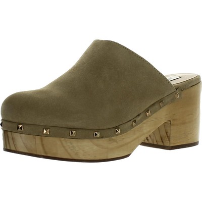Женские сабо Steve Madden Brooklyn-1 Темно-коричневые деревянные туфли-сабо 8 средних размеров (B, M) BHFO 9116