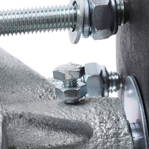 (4-Pack) 4" Round Post x 2 1/2" Round Gate Premium Nylon Cantilever Gate Roller