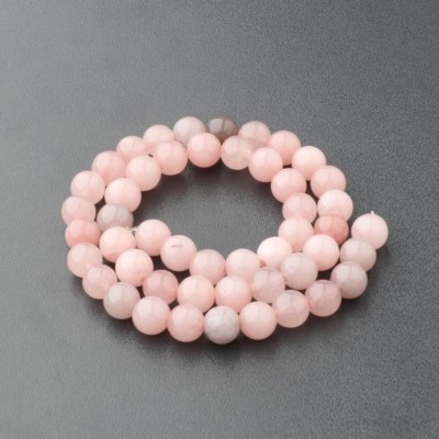 Natural Stone Sea Sediment Gemstone Round Loose Beads DIY Bracelets 4mm 6mm 8mm