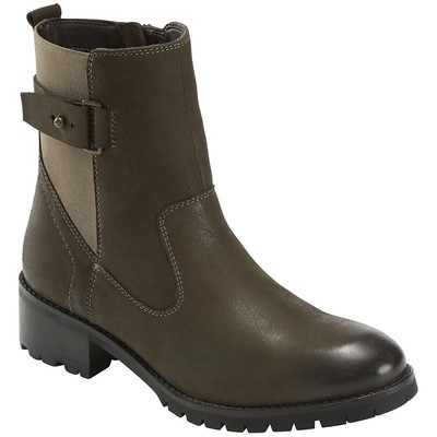 

Женские ботильоны из нубука Earth Dariya Arvada BHFO 8293, Dark olive, Dariya Arvada