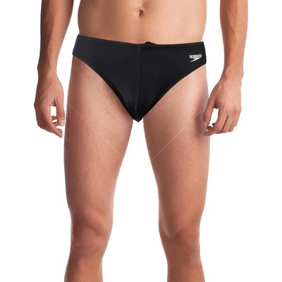 Плавки-бикини Speedo мужские черные для фитнеса, компрессионные быстросохнущие плавки-бикини 34 BHFO 9887