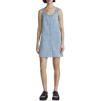 Женское джинсовое платье-сорочка из потертого денима Rag & Bone M BHFO 2694