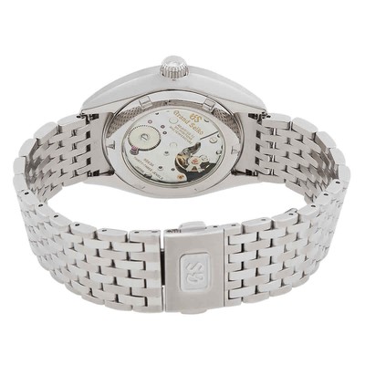 Pre-owned Grand Seiko Elegance Automatic Grey Dial Ladies Watch Sbgk009g