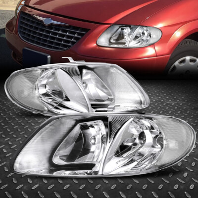 ДЛЯ 01-07 GRAND CARAVAN TOWN& COUNTRY ХРОМИРОВАННЫЙ КОРПУС ПРОЗРАЧНОЙ УГЛОВОЙ ФАРЫ