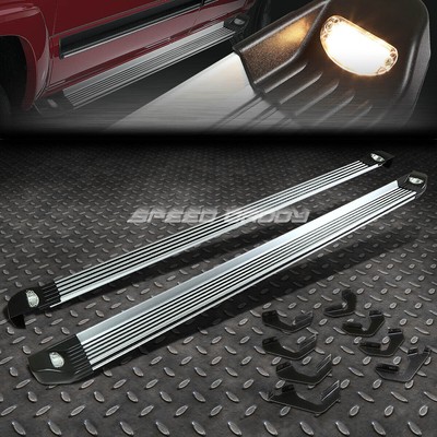 ДЛЯ 07-18 TUNDRA CREW CAB АЛЮМИНИЕВАЯ БОКОВАЯ ПОДНОЖКА 5,25 ММ, СВЕТОДИОДНАЯ ПОДСВЕТКА ПОДНОЖКИ