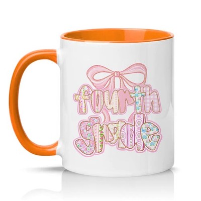 Fourth Grade Womens 11oz Ceramic Mug Back To School Education Gift