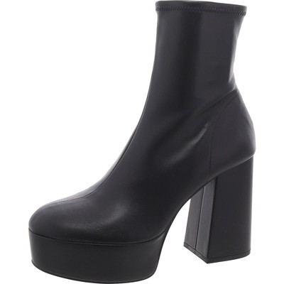 Женские черные сапоги до середины икры на молнии Steve Madden Lilly 11 Medium (B,M) BHFO 6527