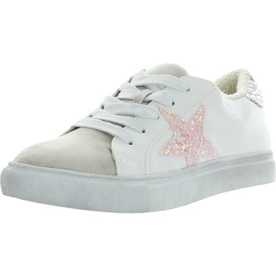 Белые модные кроссовки Steve Madden Girls J Rezume 4 средних (B, M) размера Big Kid 5941