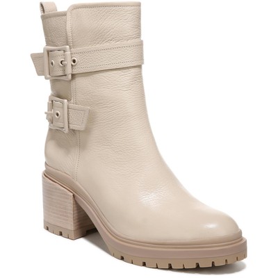

Женские мотоциклетные ботинки Naturalizer Trina из кожи на блочном каблуке BHFO 9237, Trina