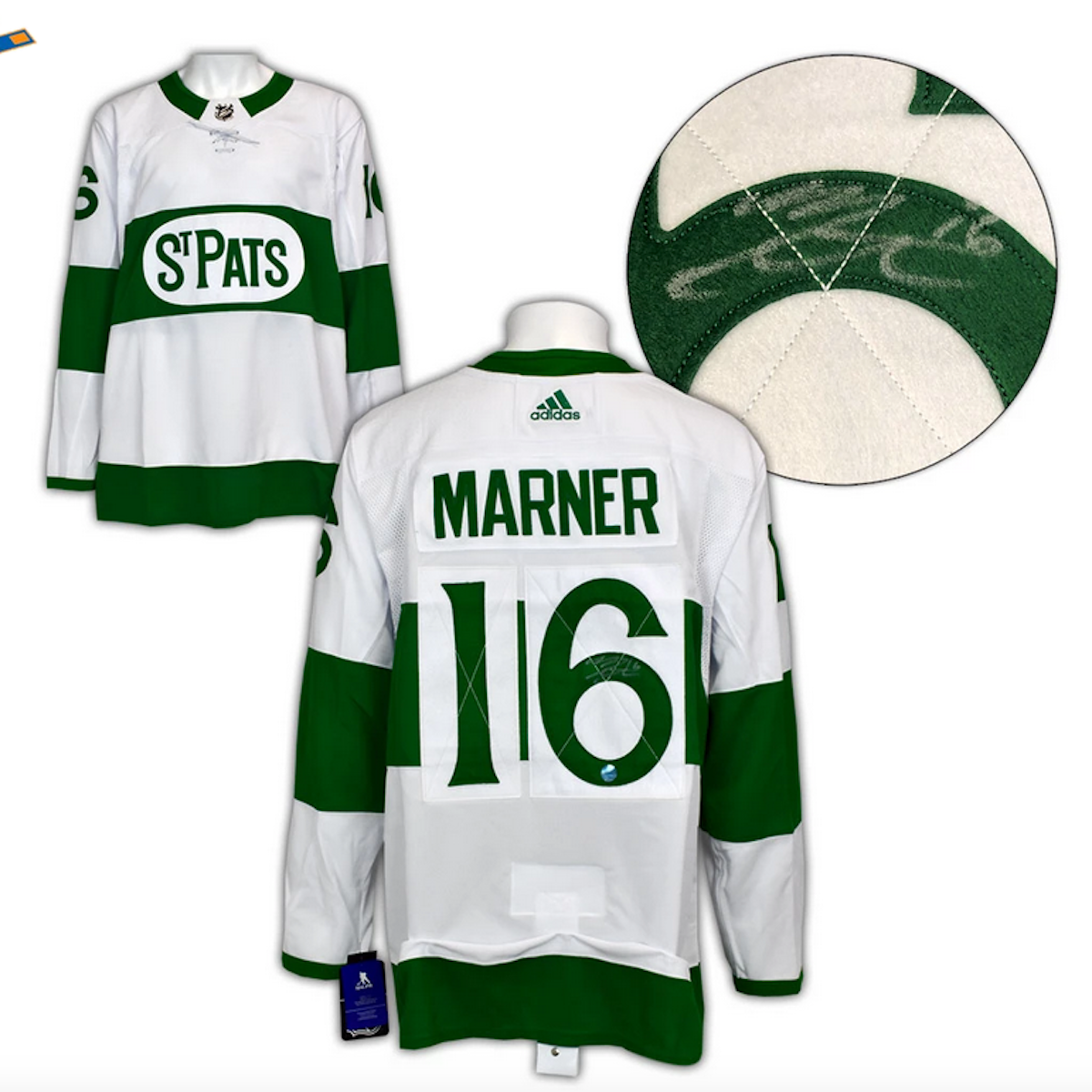 marner signed jersey