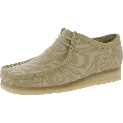 Мужские ботинки-валлабы Clarks Wallabeeww Lo бежевого цвета Chukka Boots 8,5 Средний (D) BHFO 9583