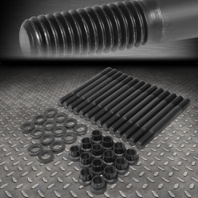 ДЛЯ 92-05 LEXUS GS IS300 SC300 SC400/SUPRA 2JZGE/2JZGTE НАБОР ШПИЛЬК С 12-ТОЧКОЙ ГОЛОВКОЙ