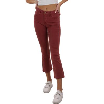 Frame Женские цветные мини-джинсы Bootcut Le Crop со средней посадкой BHFO 4497