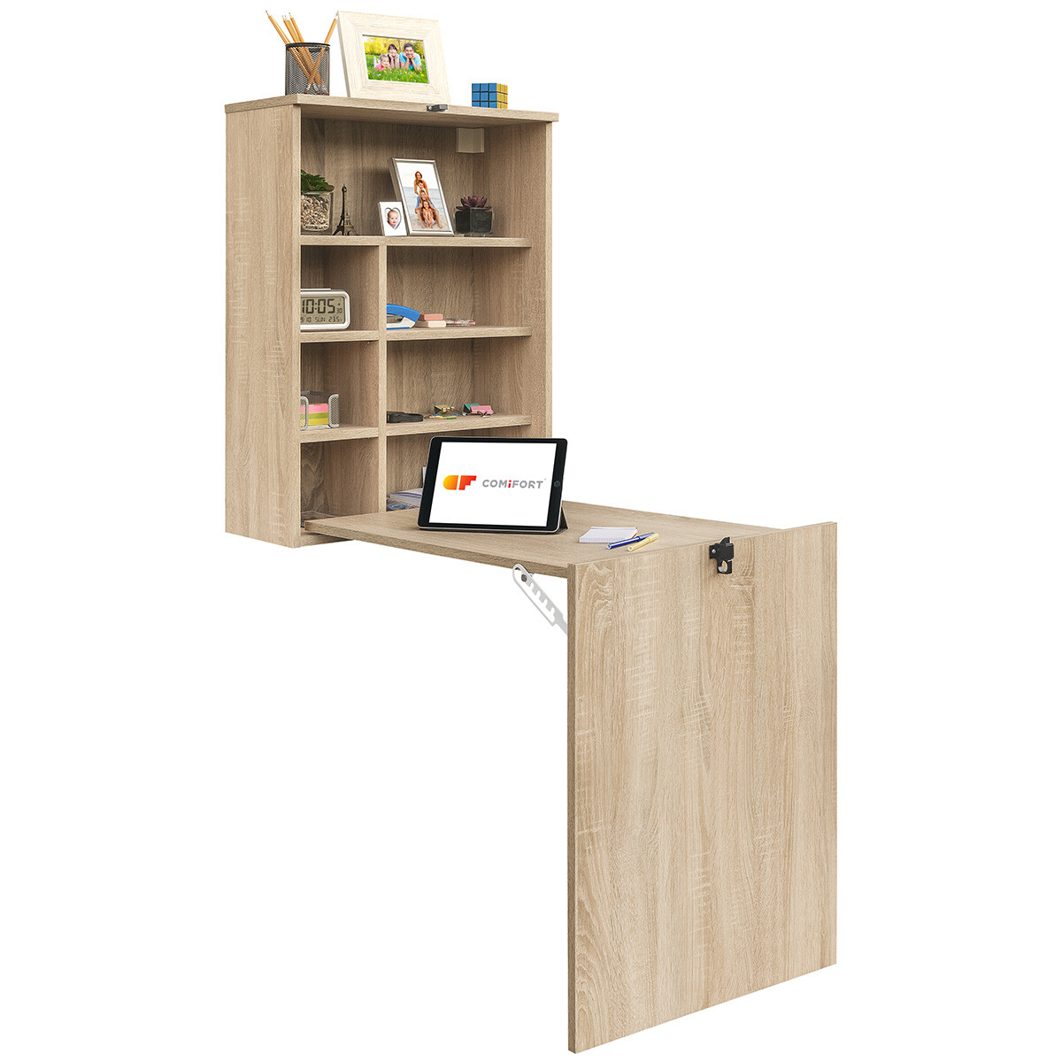 COMIFORT – Escritorio de Pared Plegable, Mesa Abatible Colgante de Pie estudio