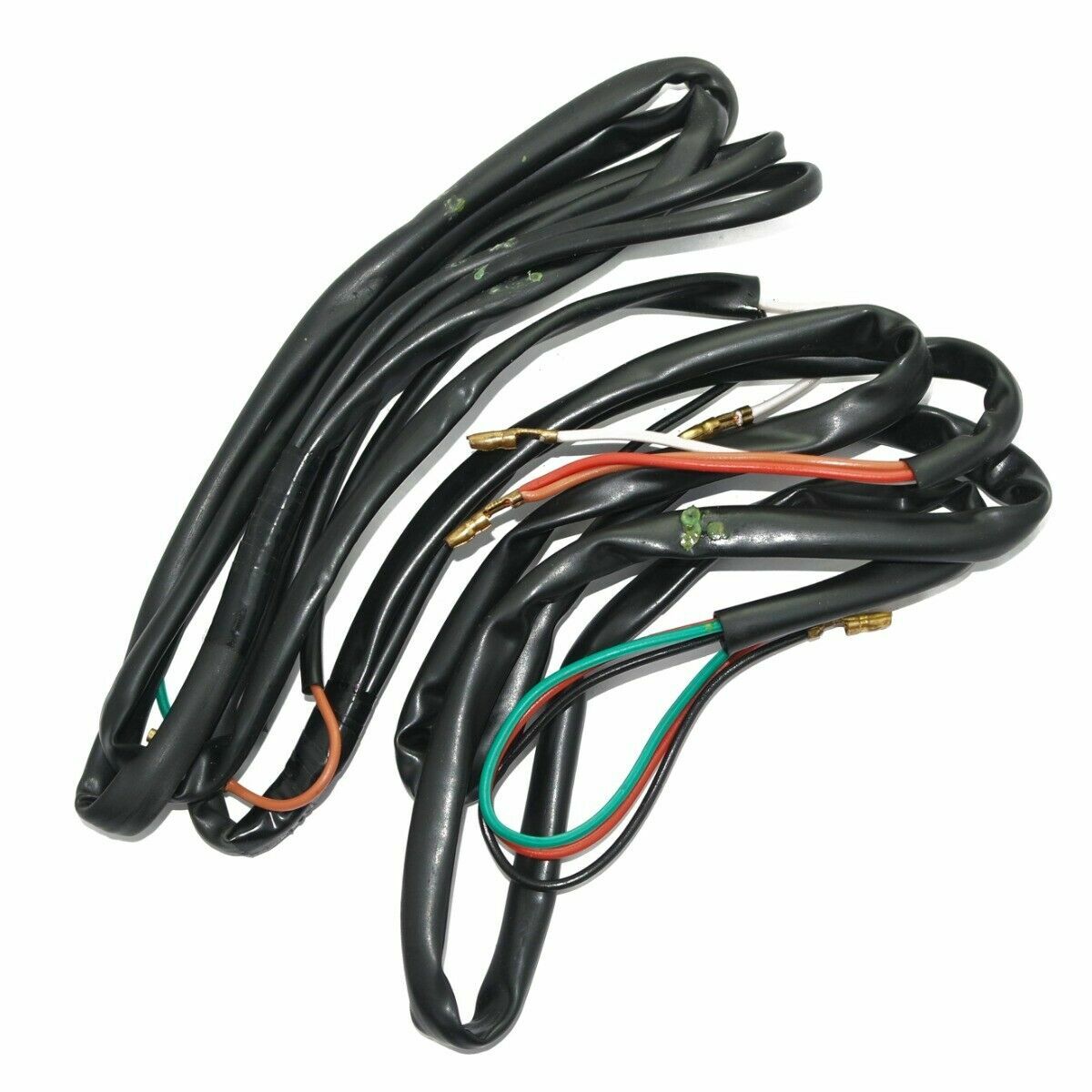 Lambretta LI GP SX TV 12V Electronic Wiring Loom Black Wiring Harness Stop 