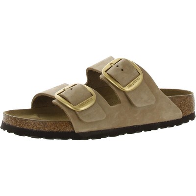 

Женские бежевые кожаные шлепанцы Birkenstock 39 BHFO 5719, Бежевый