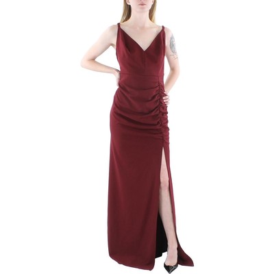 Женское красное приталенное вечернее платье с изумрудным пломбиром, платье плюс 24 BHFO 6023