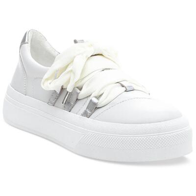 J/Slides Женские повседневные и модные кроссовки Garson Leather из кожи BHFO 8284