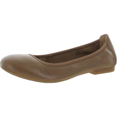 Женские кожаные балетки Born Julianne коричневого цвета шириной 8,5 (C, D, W) BHFO 5100