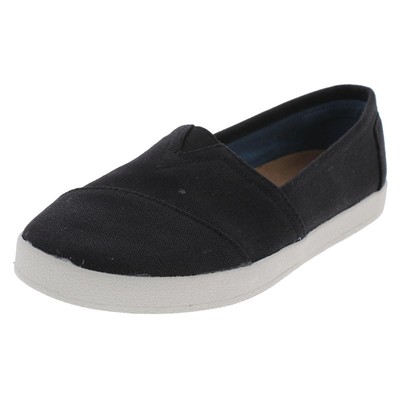 

Женские повседневные туфли Toms Avalon со складками черного цвета 7.5 Medium (B,M) BHFO 9004, Черный