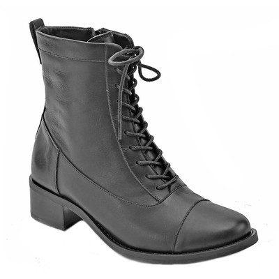David Tate Womens Explorer Black Ankle Boots 7 Extra Wide (E+, WW) BHFO 9995