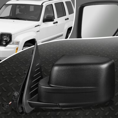 ДЛЯ 08-09 JEEP LIBERTY OE STYLE ЛЕВОЕ БОКОВОЕ ЗЕРКАЛО ЗАДНЕГО ВИДА С ПРИВОДОМ ОТ ВОДИТЕЛЯ