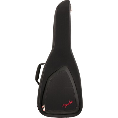 Fender FE620 Electric Guitar Padded Deluxe Gig Bag, Black w/ Backpack Straps