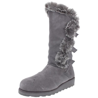 Женские зимние ботинки Bearpaw Genevieve серого цвета, размер 7,5, средний (B,M), BHFO 0047