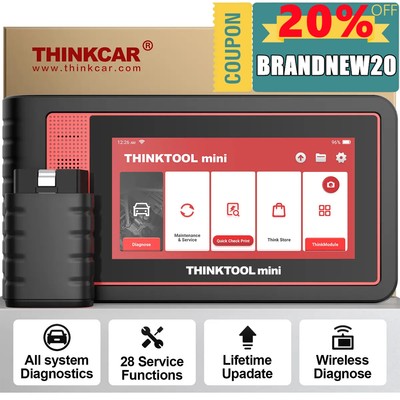 2024 Thinktool mini OBD2 Scanner All System Car Diagnostic Tool Bidirectional