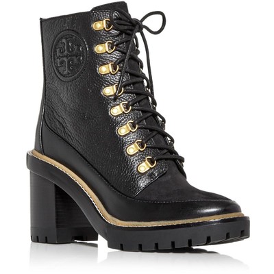 Женские ботинки Miller из натуральной кожи с круглым носком до середины икры Tory Burch, BHFO 1562