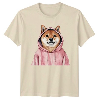This Is My Human Costume Im T-Shirt Shiba Inu Dog Birthday Gift For Him And Her
