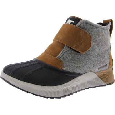Женские ботильоны Sorel Womens Out and About III с классическим ремешком коричневого цвета BHFO 7434