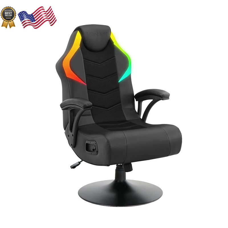 X Rocker Nemesis RGB Pedestal Gaming Chair Black | eBay