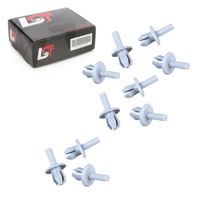10x Spreizniete Befestigungs Clips UNIVERSAL für AUDI VW OPEL SEAT SKODA Ø 8mm