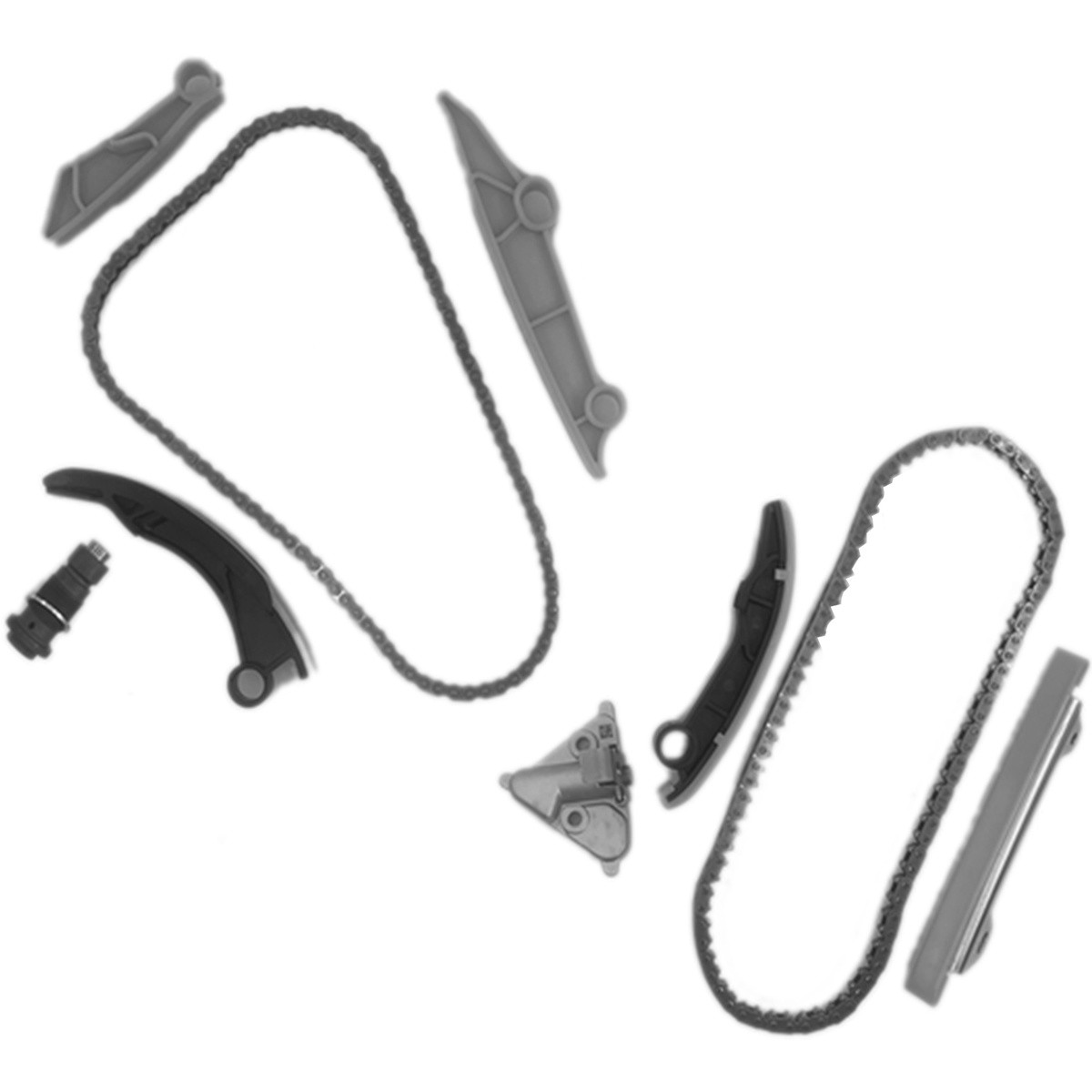Kit de chaîne de distribution pour arbre à cames PARTSTEC pour, entre autres, LAND ROVER RANGE ROVER IV