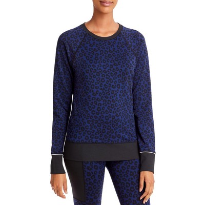 

Женский темно-синий пуловер с жаккардовой ребристой отделкой цвета морской волны,  BHFO 2992, Navy