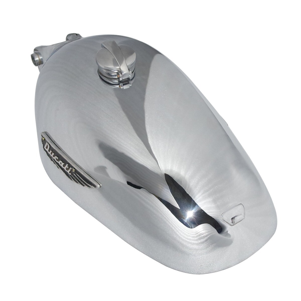 Petrol Fuel Tank Chrome With Monza Cap Fits Ducati 350cc Scrambler