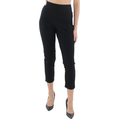 

Женские черные брюки до щиколотки с высокой талией Eileen Fisher Petites  BHFO 3956, Черный, QRTKP4547P