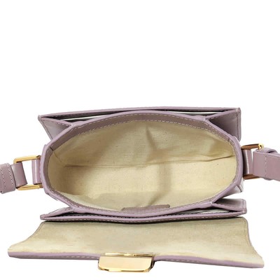Pre-owned Apc A.p.c. Lavander Grace Leather Mini Bag Pxbmw-f61515