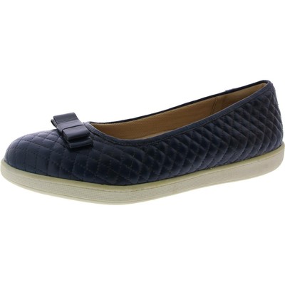 Женские балетки-слипоны Anna темно-синего цвета на плоской подошве Trotters 11 Medium (B,M) BHFO 6349